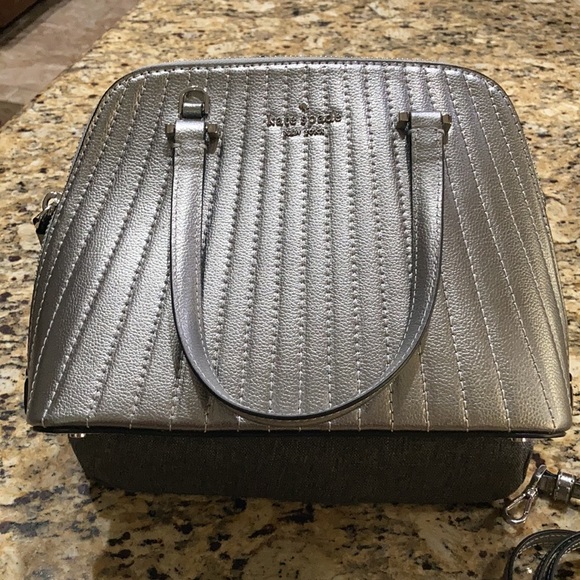 Kate Spade Patterson Drive quilted mini dome bag - Picture 5 of 16